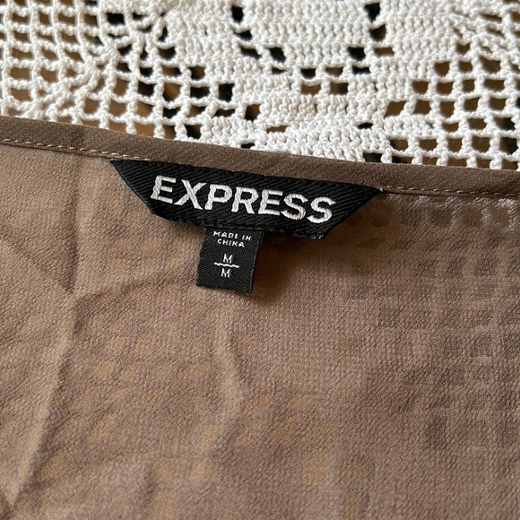 Express Sheer Top with Sequins - Picture 4 of 4